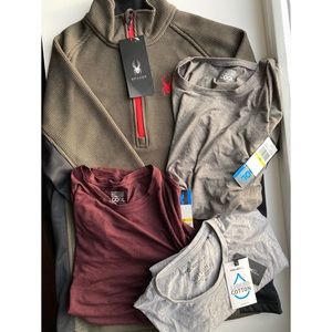NWT Men’s Bundle Shirts and Jacket